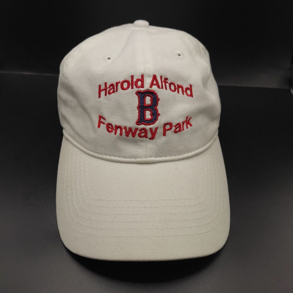 Pacific Headwear 201C Harold Alfond Fenway Park Adjustable Hat White
